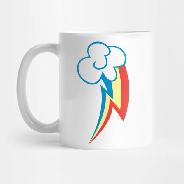 Rainbow Dash Cutie Mark Apparel by CanadianBacon